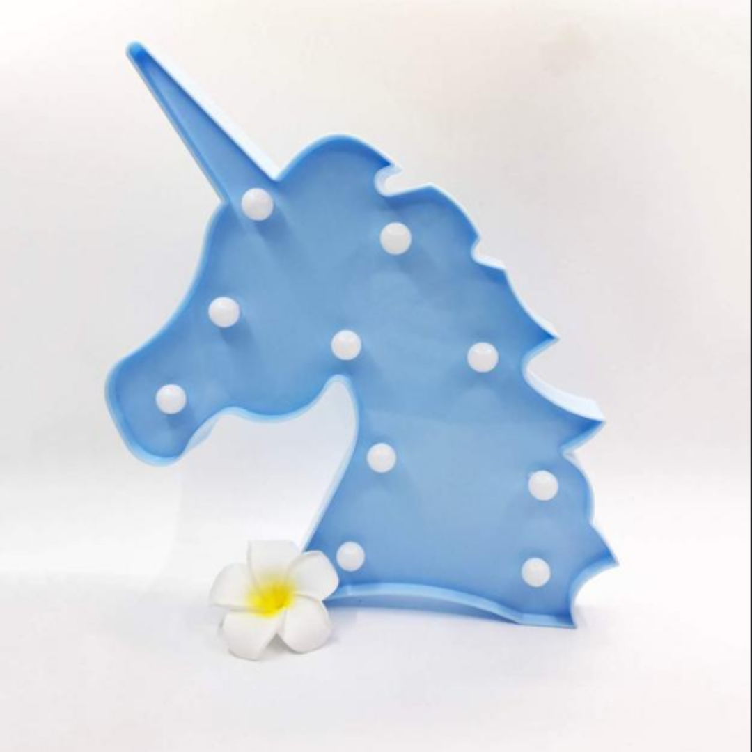 Marquee Light - Unicorn Shape