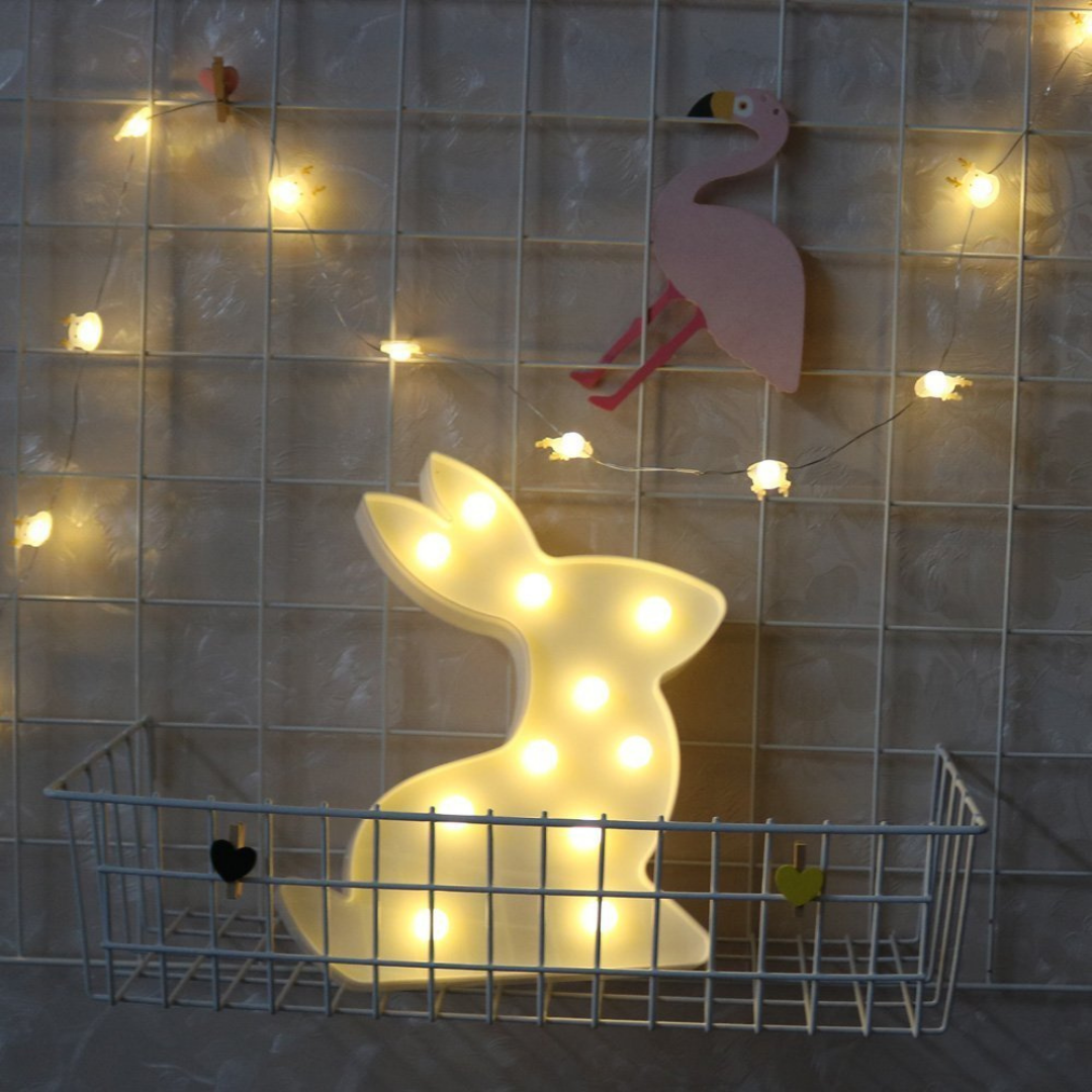 Marquee Light - Bunny Shape