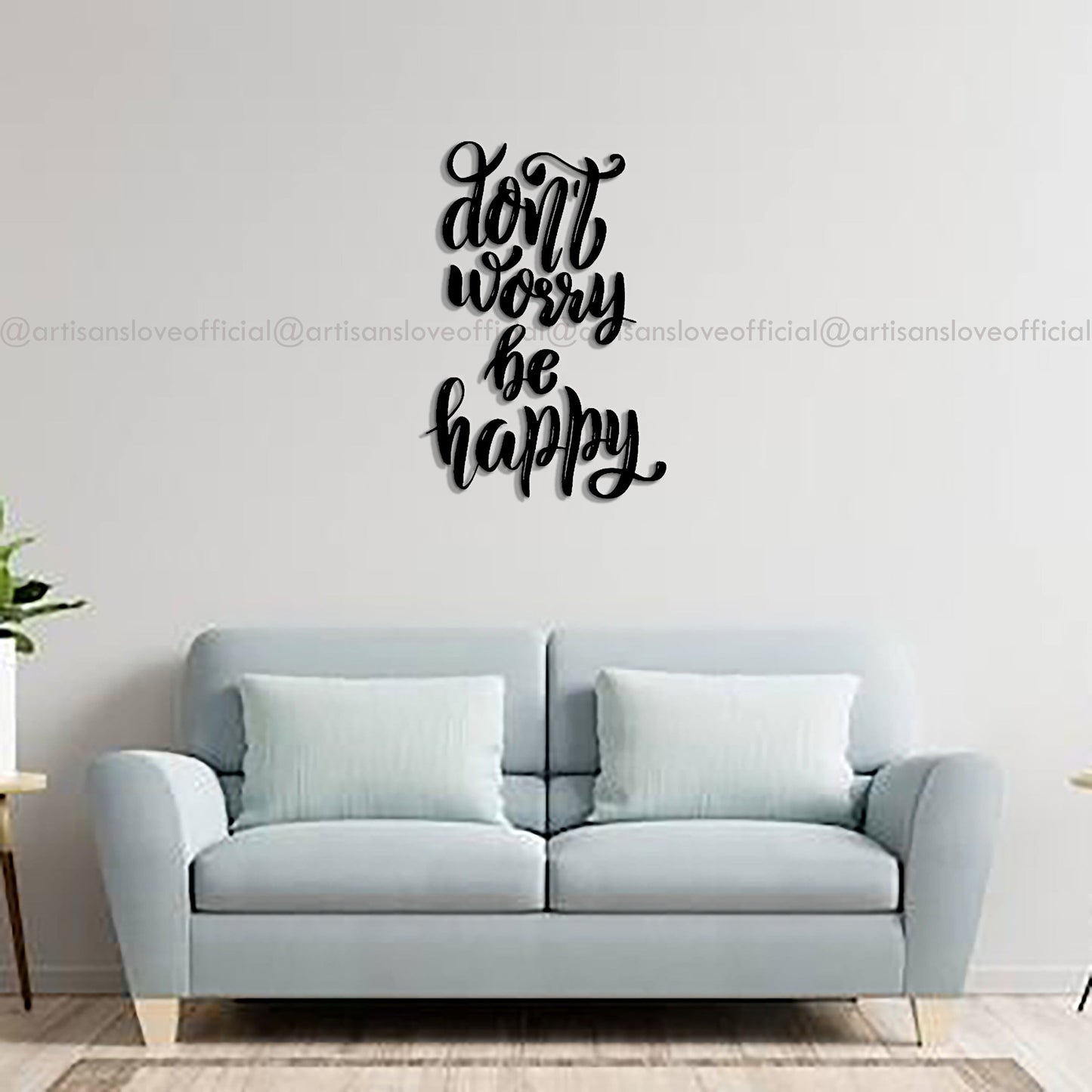 Wooden Wall Art Quotation