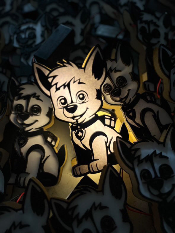 Paw Patrol Night Lamp