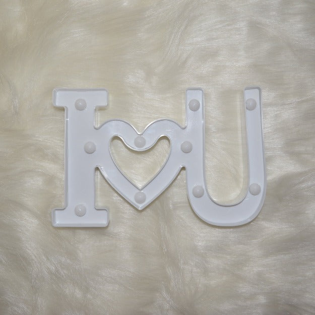 I Love You Marquee Letter Lights - Alphabet | 6.5" / 16cm Height