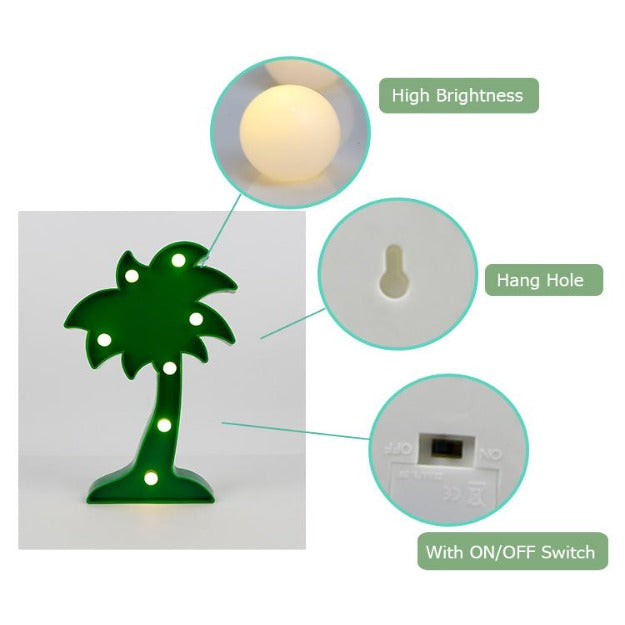 Marquee Light - Coconut Tree Shape
