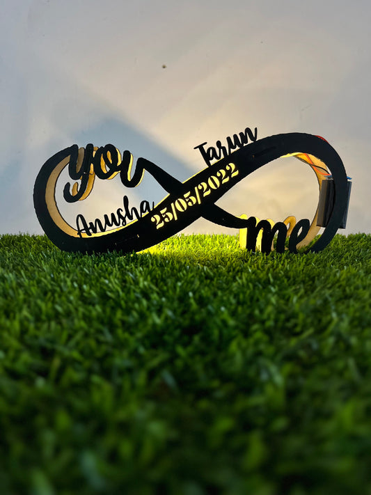 Wireless LED Infinity lamp