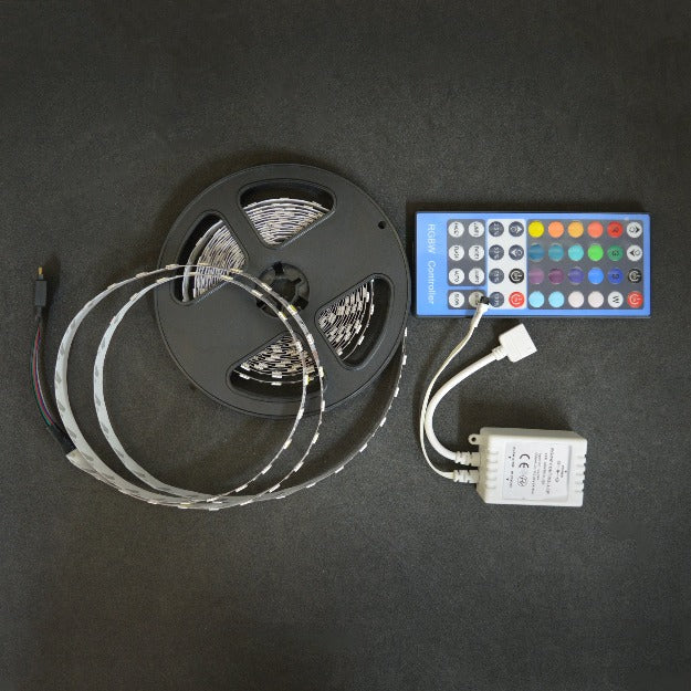 LED Strip Light RGBW 5050 | 16 Color 40 Key Remote Control