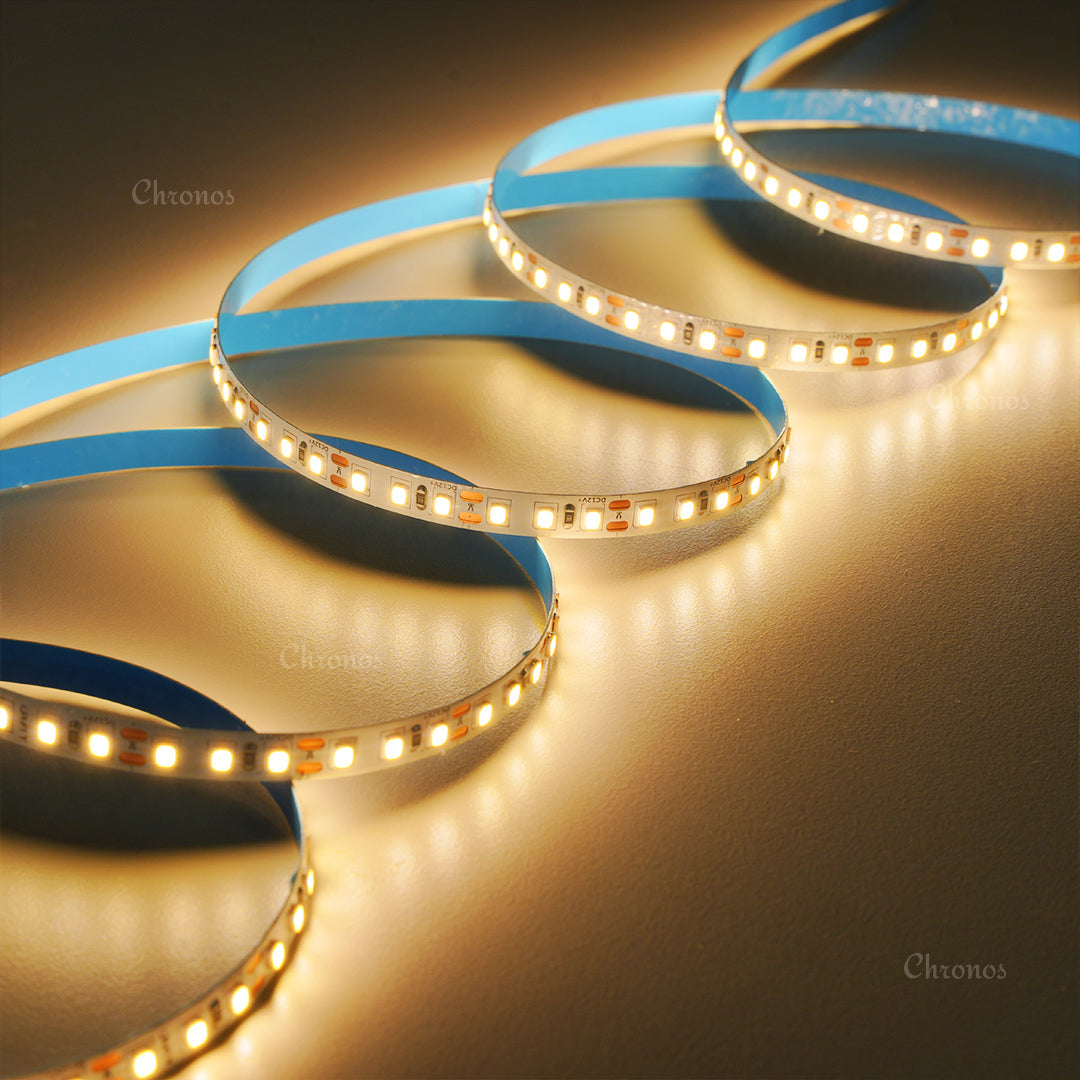 120 LED Strip Lights - Warm White - 5m - 12V - 2835 SMD LED