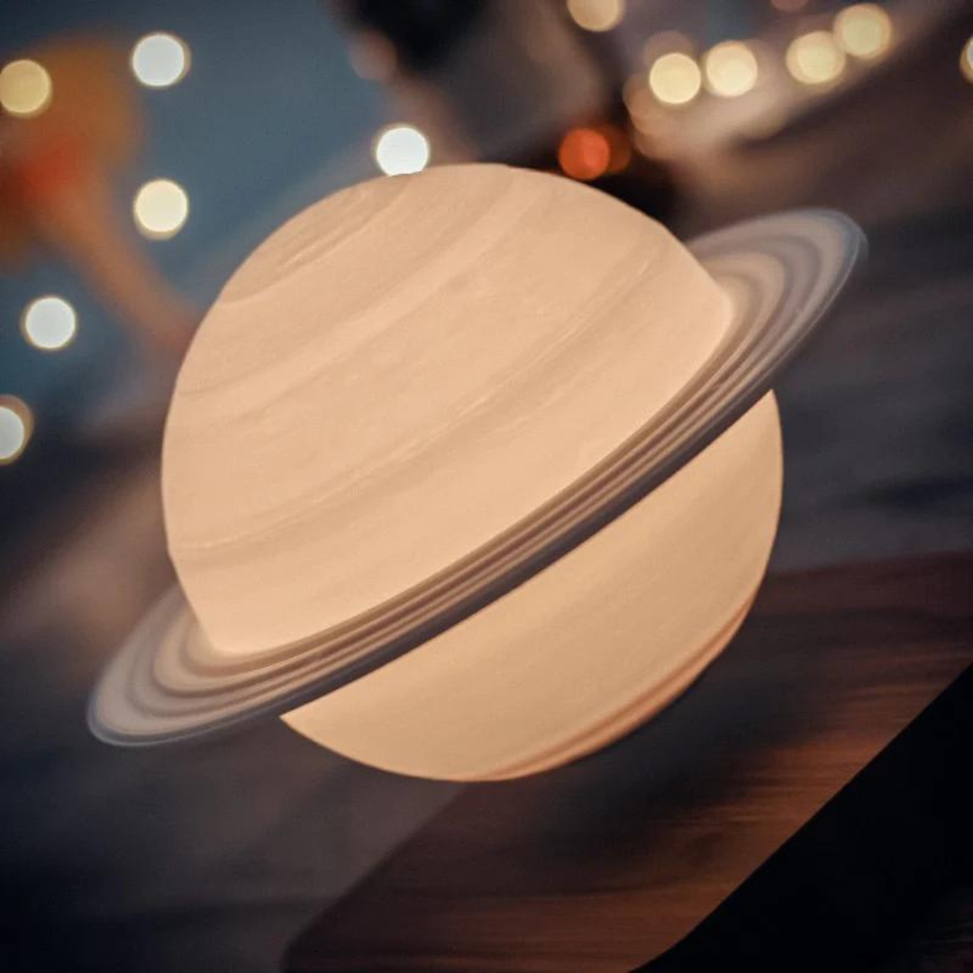 3D Levitating Saturn Lamp