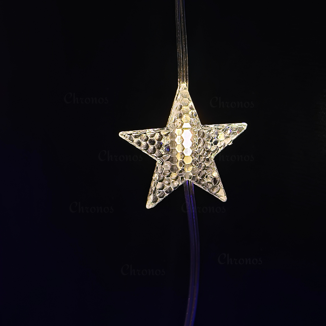 Star Curtain String Lights | 8 Modes | Plug & Play