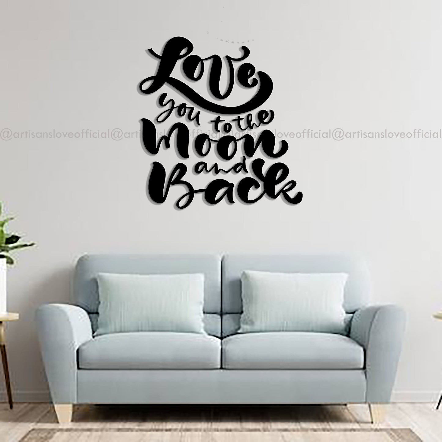 Wooden Wall Art Quotation