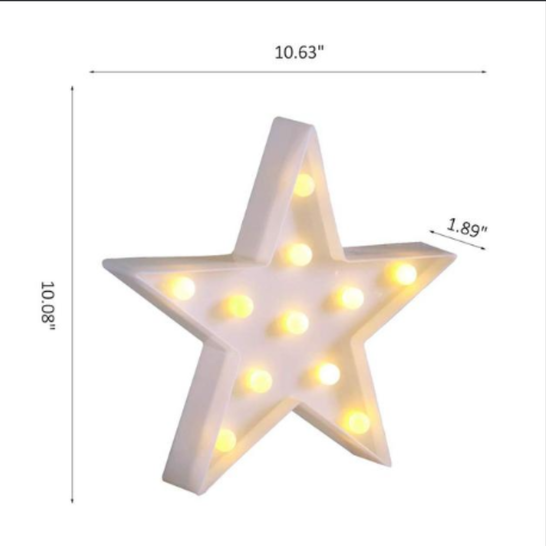 Marquee Light - Star Shape