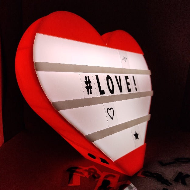 Cinematic Light Box | Heart