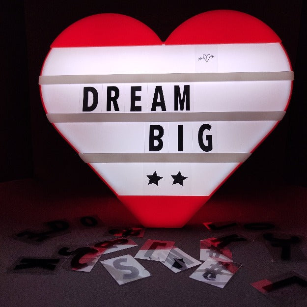 Cinematic Light Box | Heart