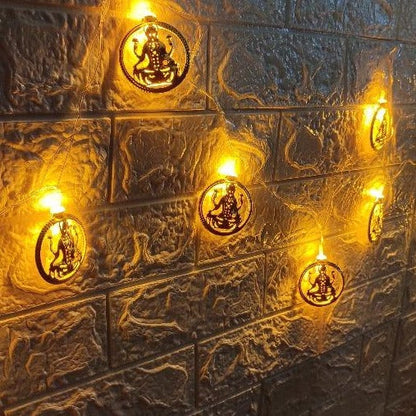 Goddess Metal String Lights | Amber Yellow LED