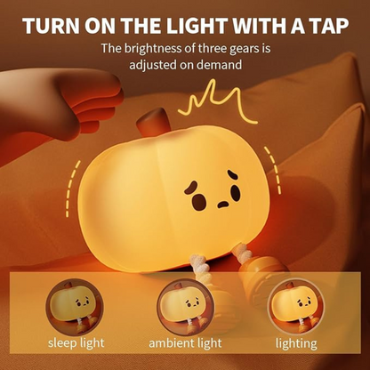 Pumpkin Silicone Night Lamp