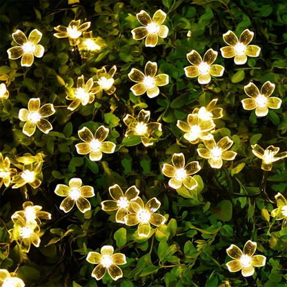 Sakura Flower Decorative String Lights - Warm White