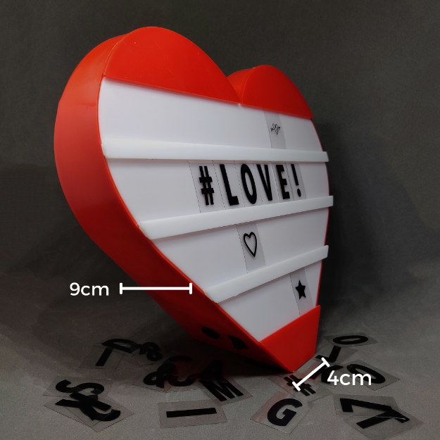 Cinematic Light Box | Heart