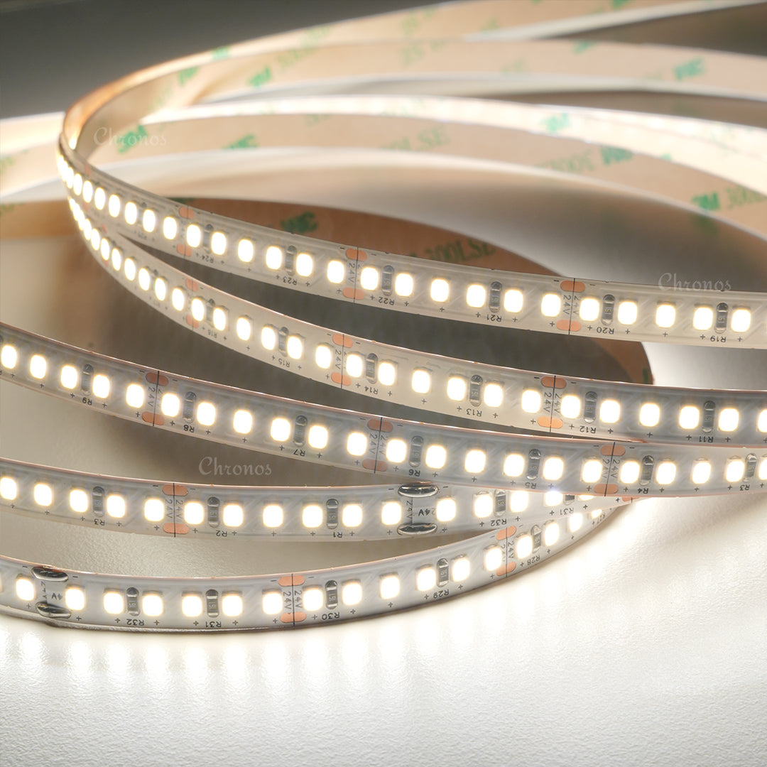 High CRI >98 - LED Strip Lights - Natural White - 10m - 192L 24V