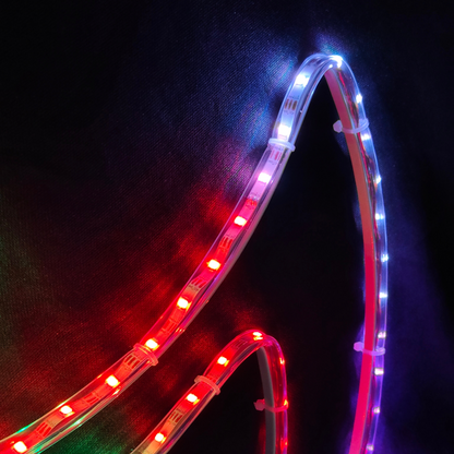 Pixel RGB LED Diya Hanging |  Neon Flex Light | 17 Modes
