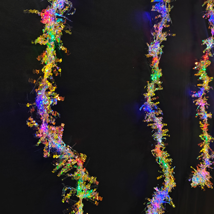 Glitter Curtain LED String Light | Multi Color | Diwali Decoration