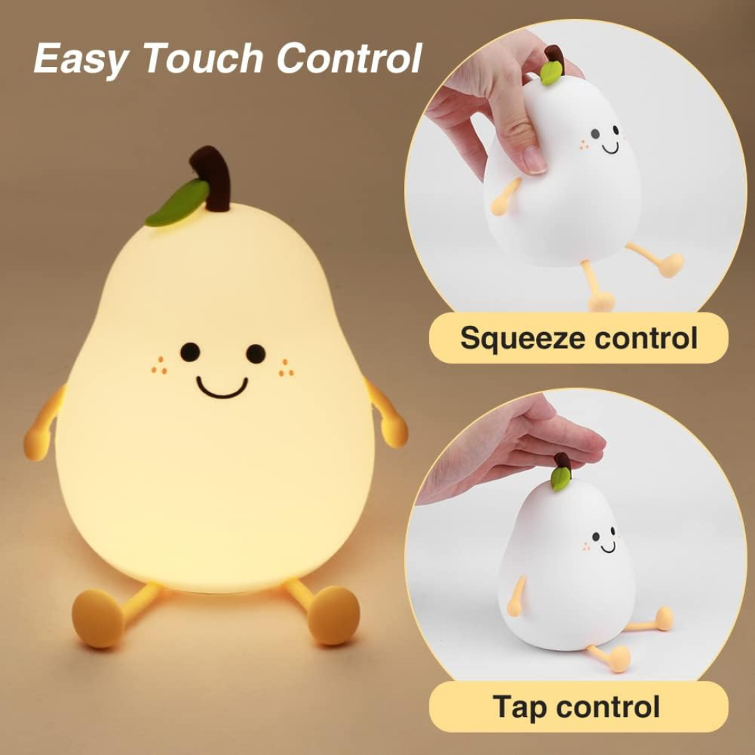 Pear Silicone Night Lamp