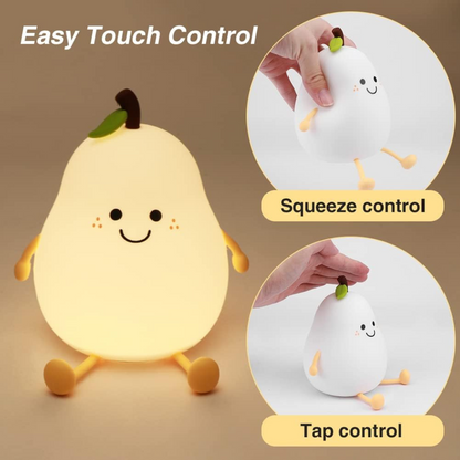 Pear Silicone Night Lamp