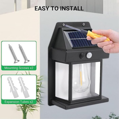 Outdoor Solar Wall light - Pack of 1