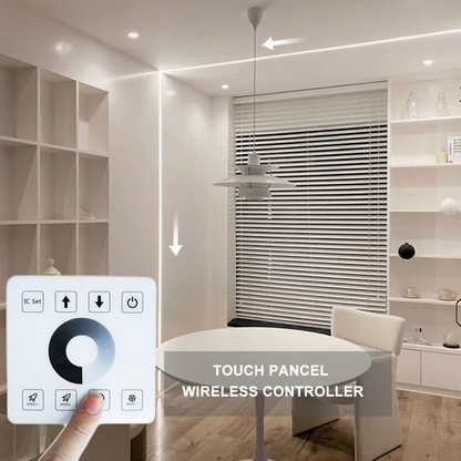 Running Flowing Water Wireless Controller with Touch Panel 8 Key for LED Running Strip Lights WS2811