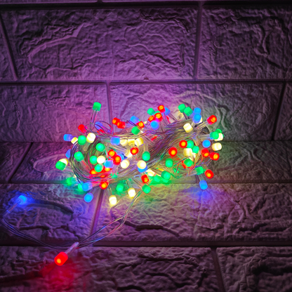 Gel Wire LED Series String Lights | 8mm Multi LED