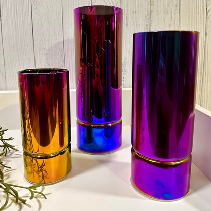 Glass Table Lamps with Fairy Lights | Open Top Glass