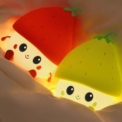 Strawberry Silicone Night Lamp
