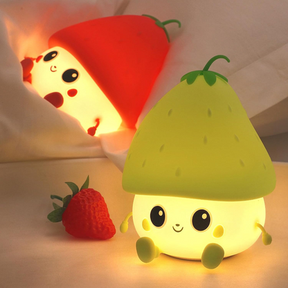 Strawberry Silicone Night Lamp
