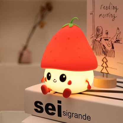 Strawberry Silicone Night Lamp