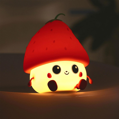 Strawberry Silicone Night Lamp
