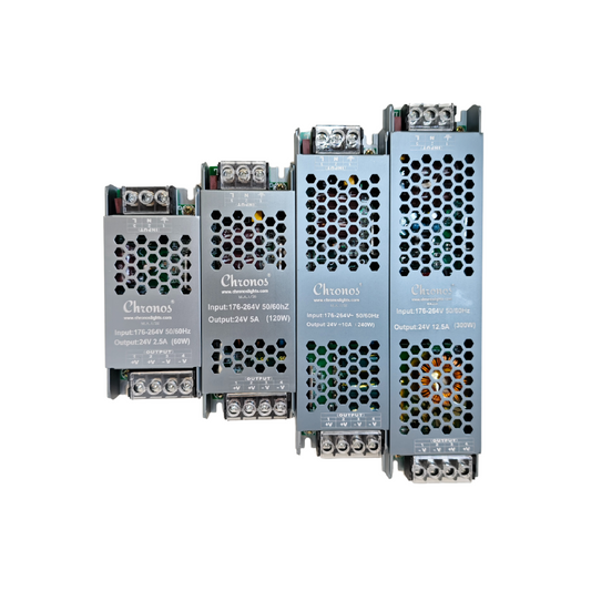 24V Slim SMPS LED Drivers for Strip Lights