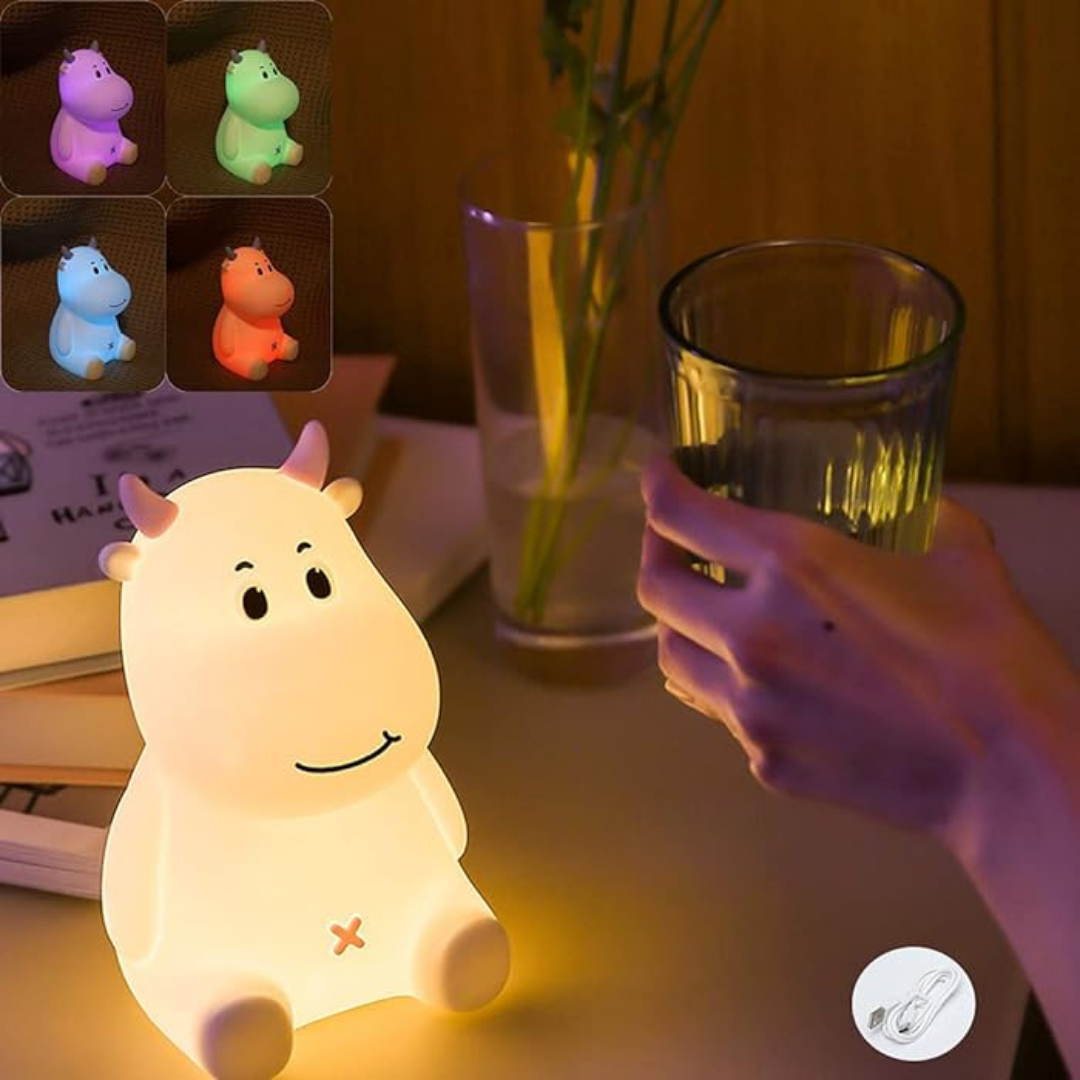 Cattle Silicone Night Lamp
