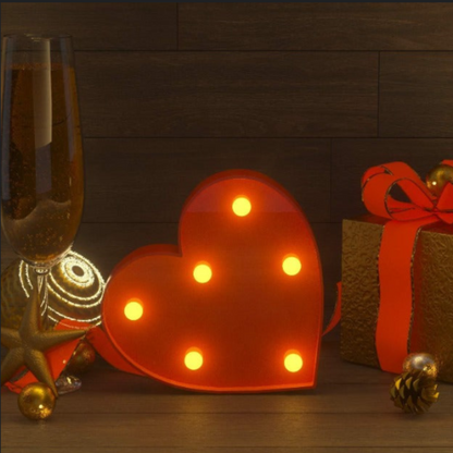 Marquee Light - Heart Shape