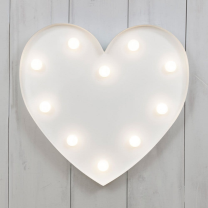 Marquee Light - Heart Shape