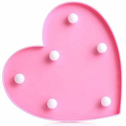 Marquee Light - Heart Shape