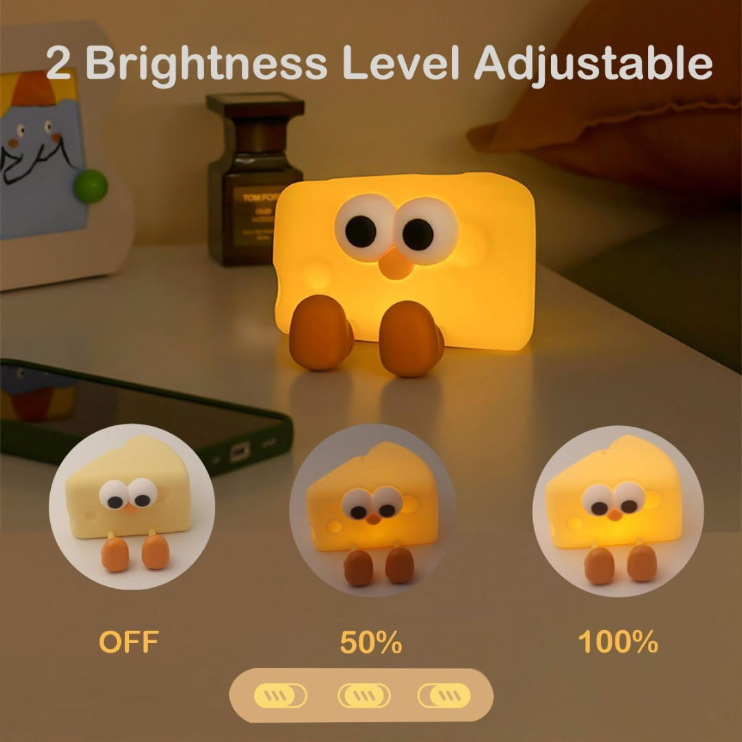 Cheese Silicone Night Lamp