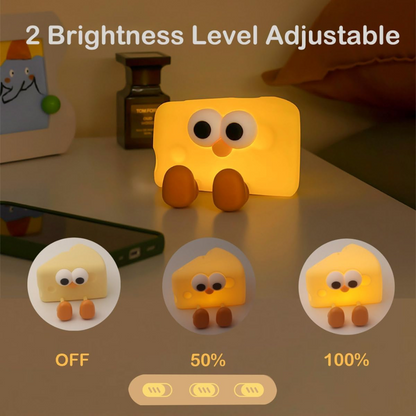 Cheese Silicone Night Lamp