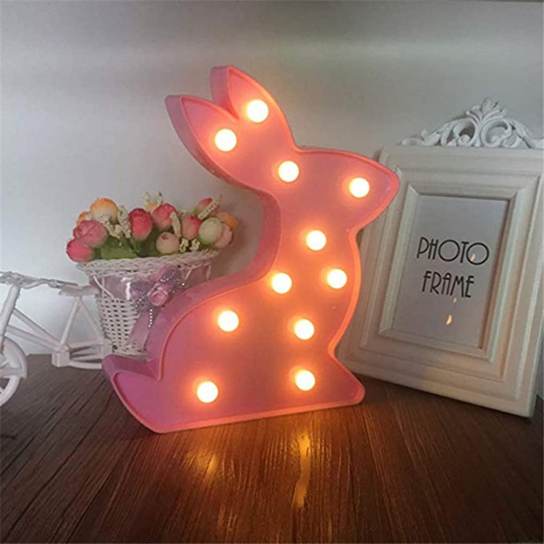 Marquee Light - Bunny Shape