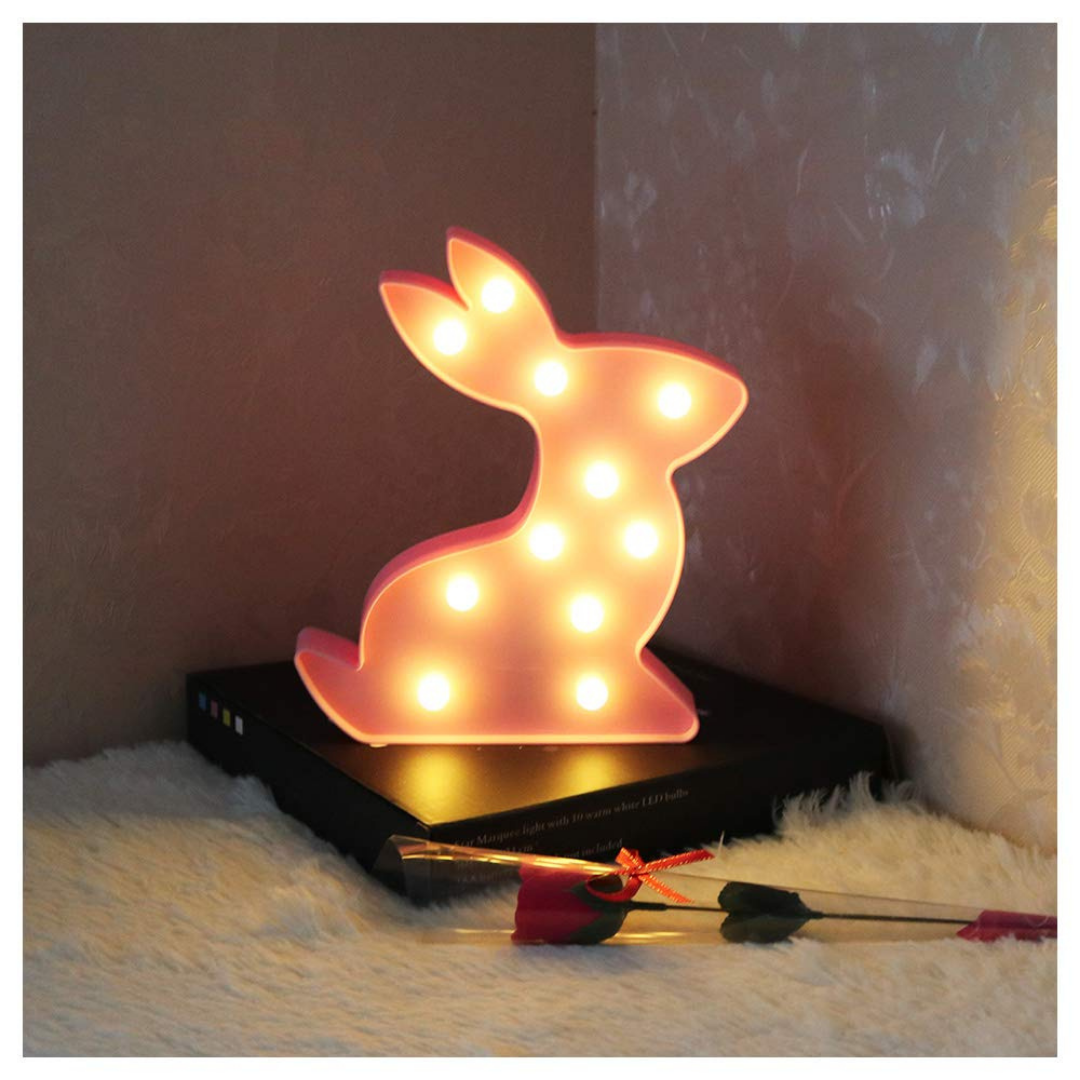 Marquee Light - Bunny Shape