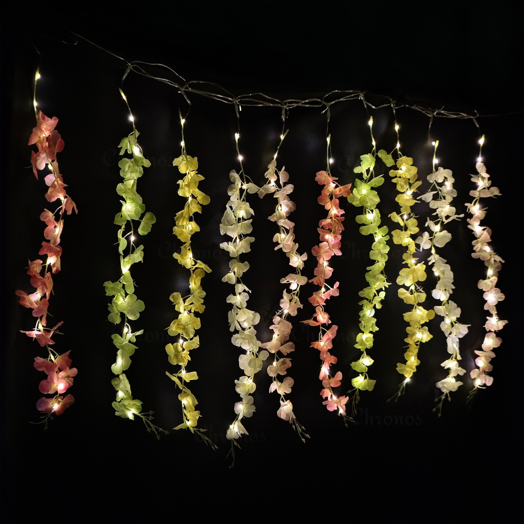Mogra Flower Curtain Lights