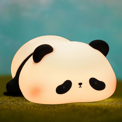 Sleeping Panda Silicone Night Lamp