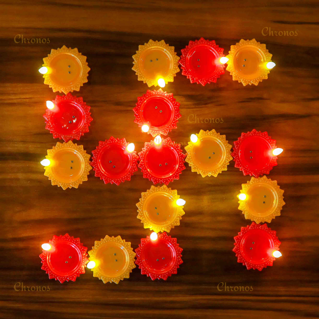 Magic Diya - Water Sensor Pixel LED Light ( Pack of 6 )