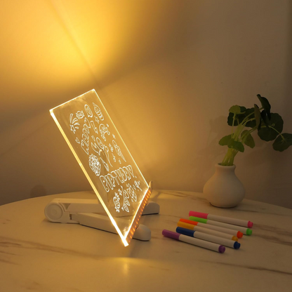 3D Acrylic LED Note Board Light