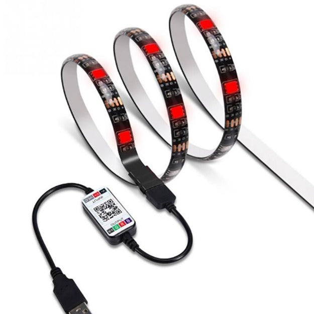RGB LED Strip Lights USB Powered | Smart App Operated