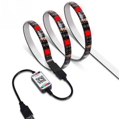 RGB LED Strip Lights USB Powered | Smart App Operated