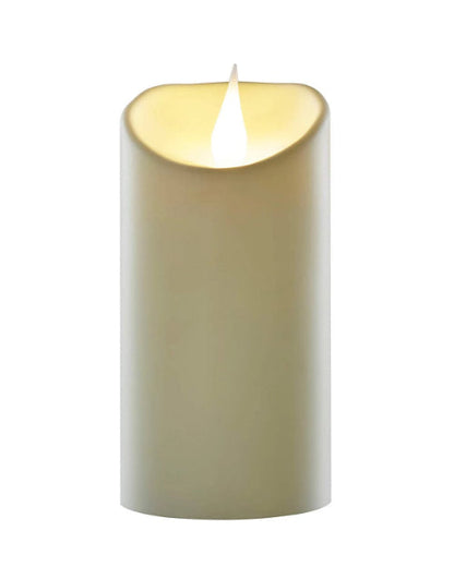 LED 3D Jumping Wick Pillar Candles | Size 5" to 7"