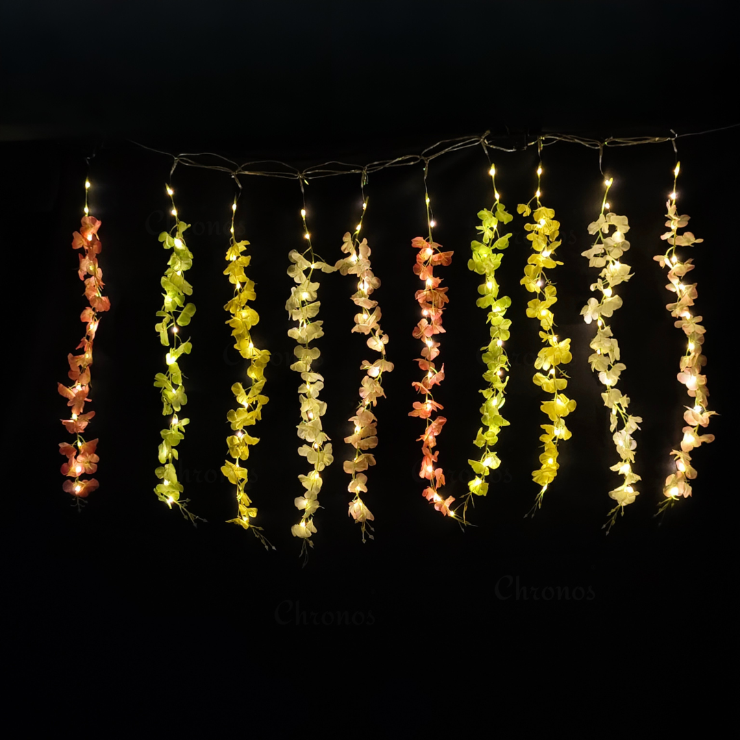 Mogra Flower Curtain Lights