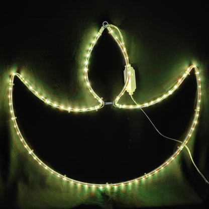 Pixel RGB LED Diya Hanging |  Neon Flex Light | 17 Modes